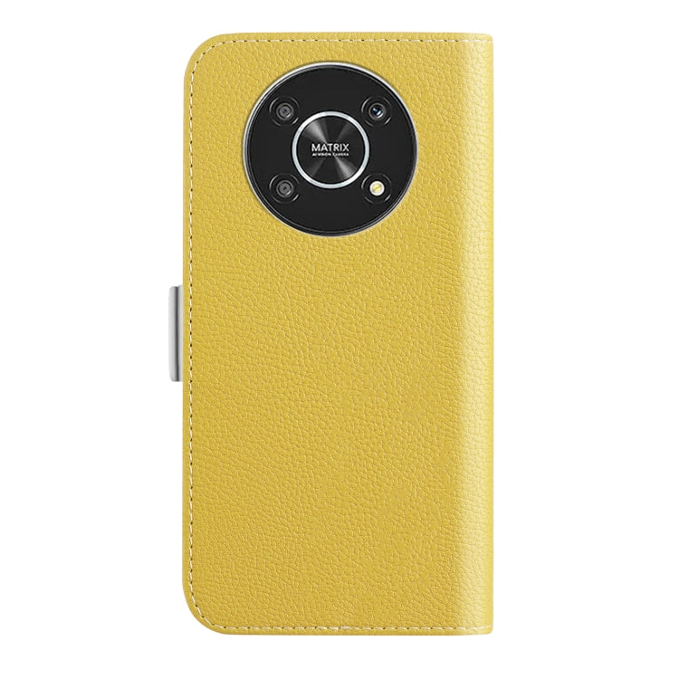 For Honor Magic4 Lite Candy Color Litchi Texture Leather Phone Case