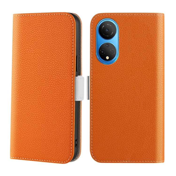 For Honor X7 Candy Color Litchi Texture Leather Phone Case