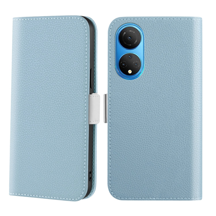 For Honor X7 Candy Color Litchi Texture Leather Phone Case