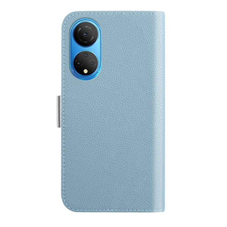 For Honor X7 Candy Color Litchi Texture Leather Phone Case