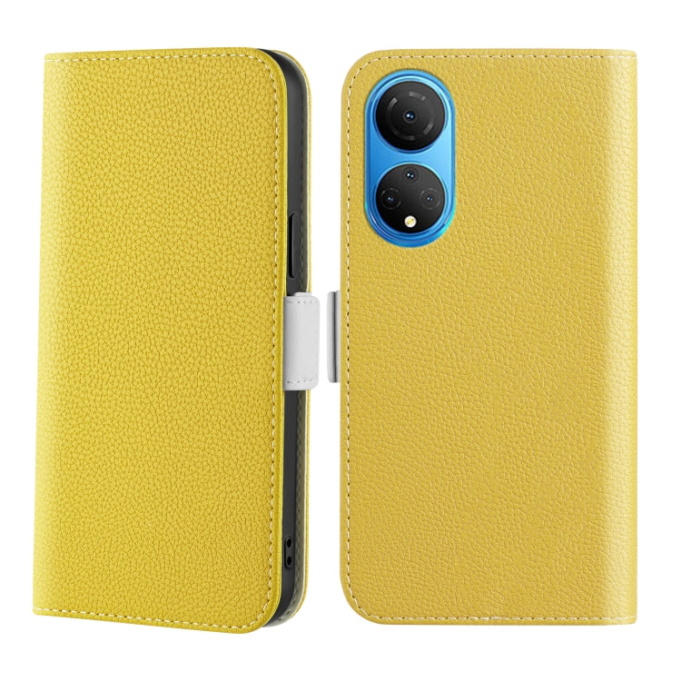 For Honor X7 Candy Color Litchi Texture Leather Phone Case