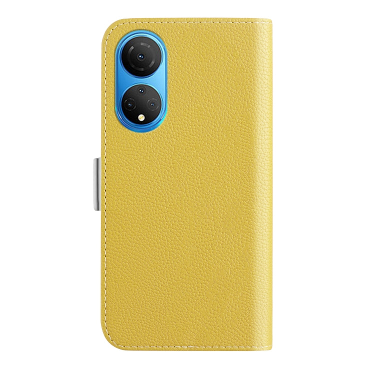 For Honor X7 Candy Color Litchi Texture Leather Phone Case