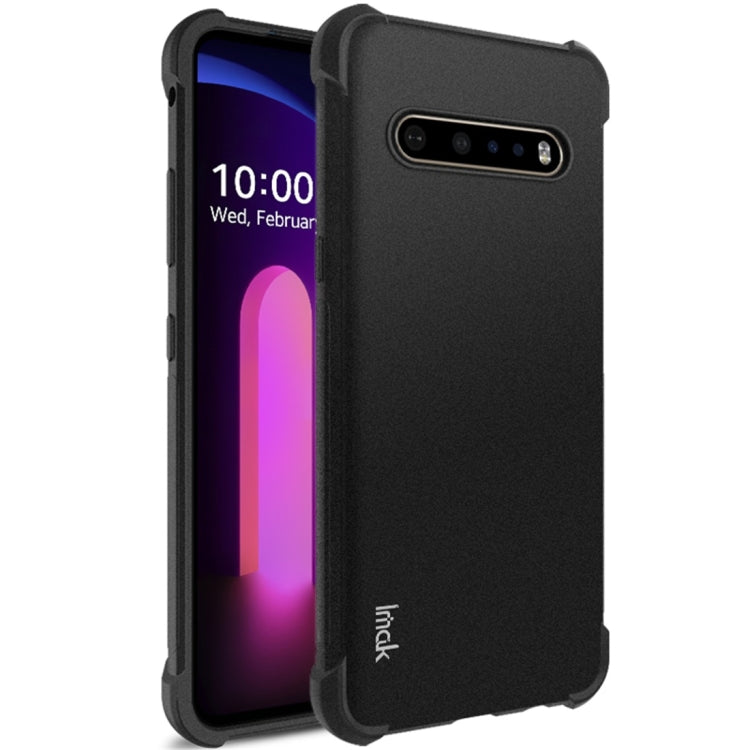 For LG V60 ThinQ 5G IMAK All-inclusive Shockproof Airbag TPU Protective Case, with Screen Protector