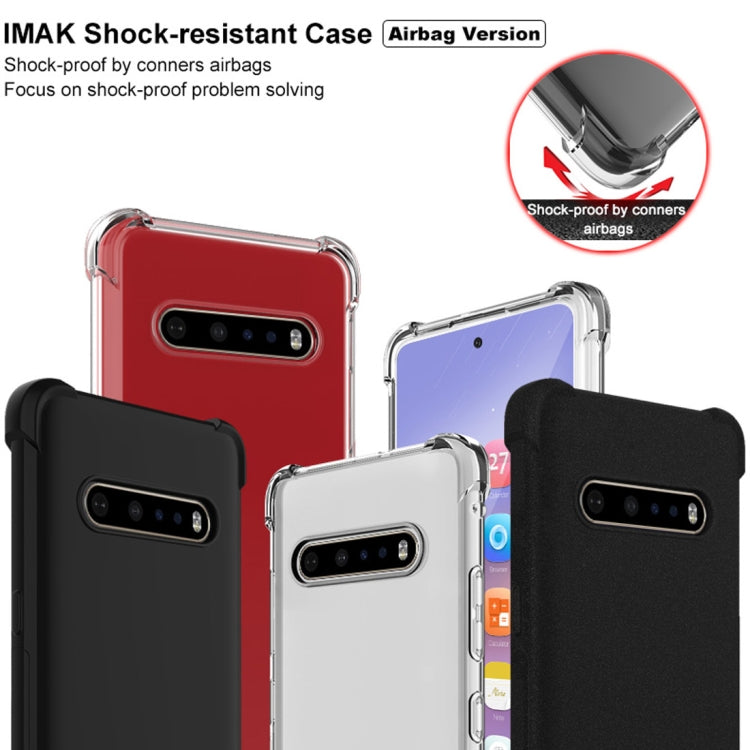 For LG V60 ThinQ 5G IMAK All-inclusive Shockproof Airbag TPU Protective Case, with Screen Protector