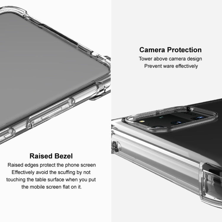 For LG V60 ThinQ 5G IMAK All-inclusive Shockproof Airbag TPU Protective Case, with Screen Protector