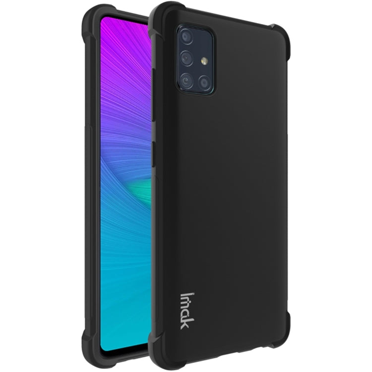 For Galaxy A71 4G International Version IMAK All-inclusive Shockproof Airbag TPU Protective Case, with Screen Protector