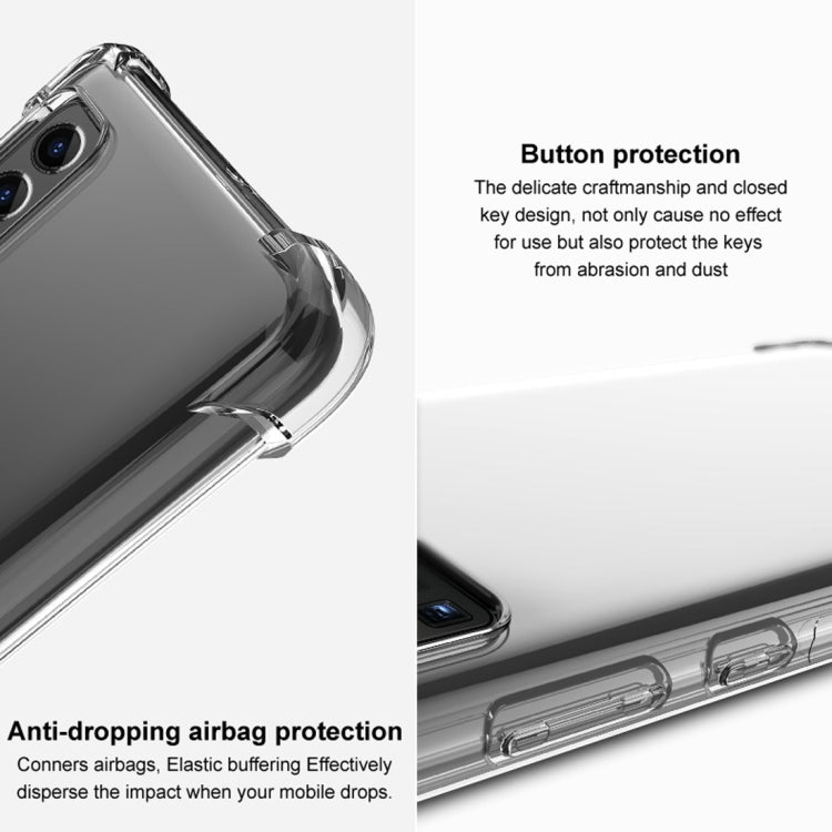 For Galaxy A71 4G International Version IMAK All-inclusive Shockproof Airbag TPU Protective Case, with Screen Protector