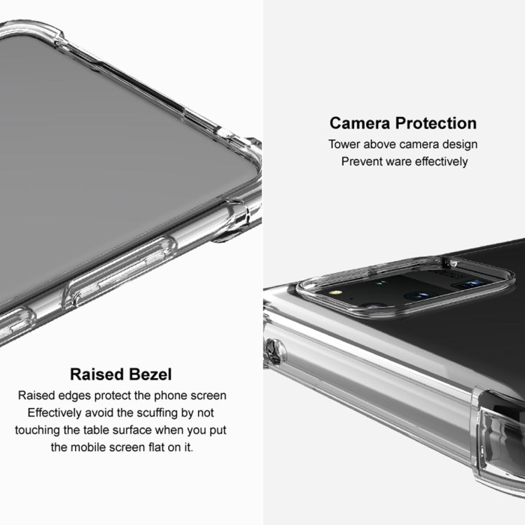 For Galaxy A71 4G International Version IMAK All-inclusive Shockproof Airbag TPU Protective Case, with Screen Protector