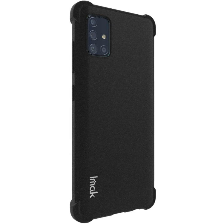 For Galaxy A71 4G International Version IMAK All-inclusive Shockproof Airbag TPU Protective Case, with Screen Protector