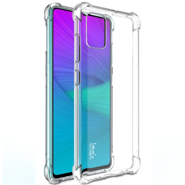 For Galaxy A71 4G International Version IMAK All-inclusive Shockproof Airbag TPU Protective Case, with Screen Protector