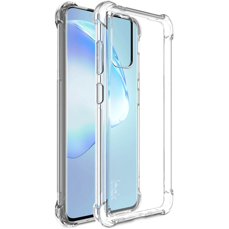 For Galaxy S20+ 5G IMAK All-inclusive Shockproof Airbag TPU Protective Case, with Screen Protector