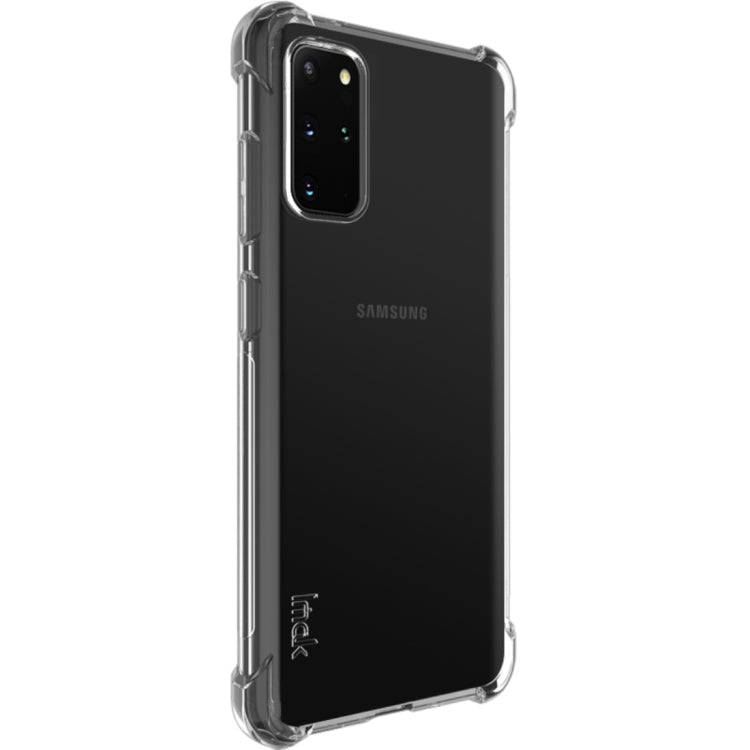 For Galaxy S20+ 5G IMAK All-inclusive Shockproof Airbag TPU Protective Case, with Screen Protector