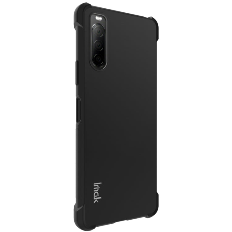 For Sony Xperia 10 II IMAK All-inclusive Shockproof Airbag TPU Protective Case, with Screen Protector