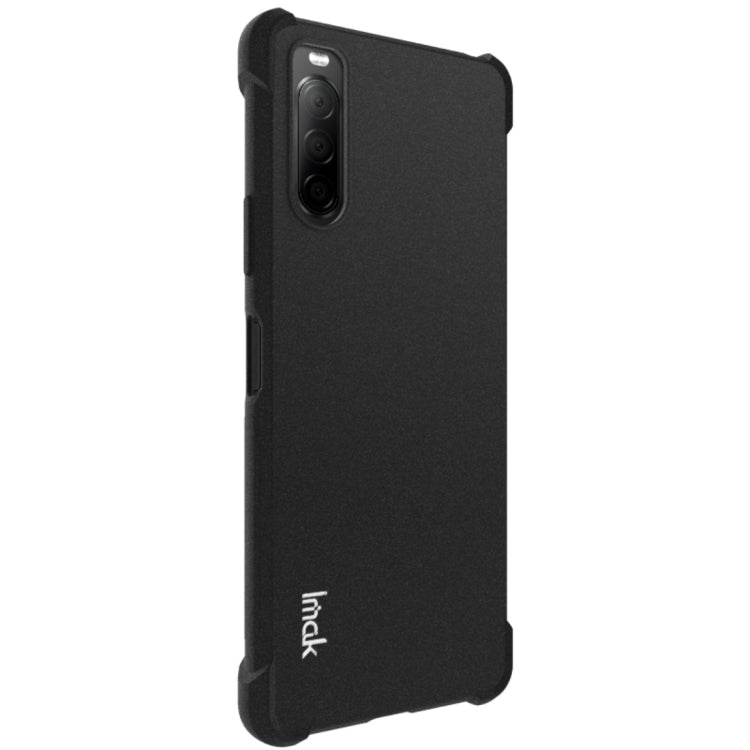 For Sony Xperia 10 II IMAK All-inclusive Shockproof Airbag TPU Protective Case, with Screen Protector