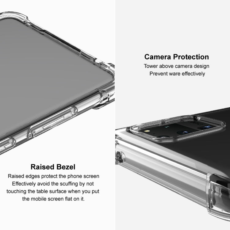 For Sony Xperia 10 II IMAK All-inclusive Shockproof Airbag TPU Protective Case, with Screen Protector