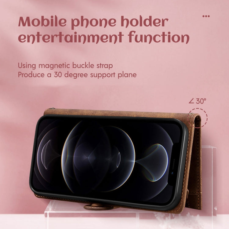 For iPhone 14 Pro Retro Frosted RFID Flip Leather Phone Case