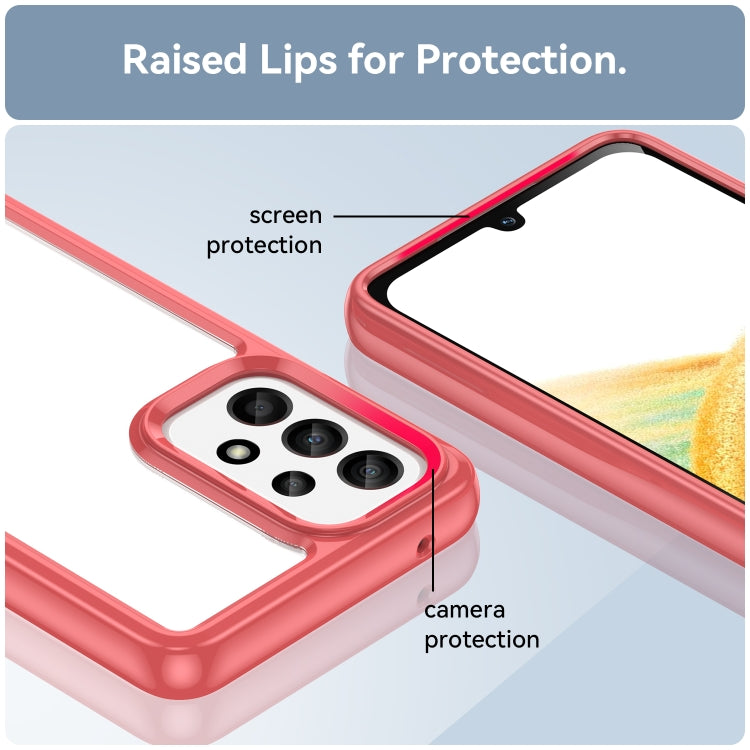 For Samsung Galaxy A33 5G Colorful Series Acrylic + TPU Phone Case