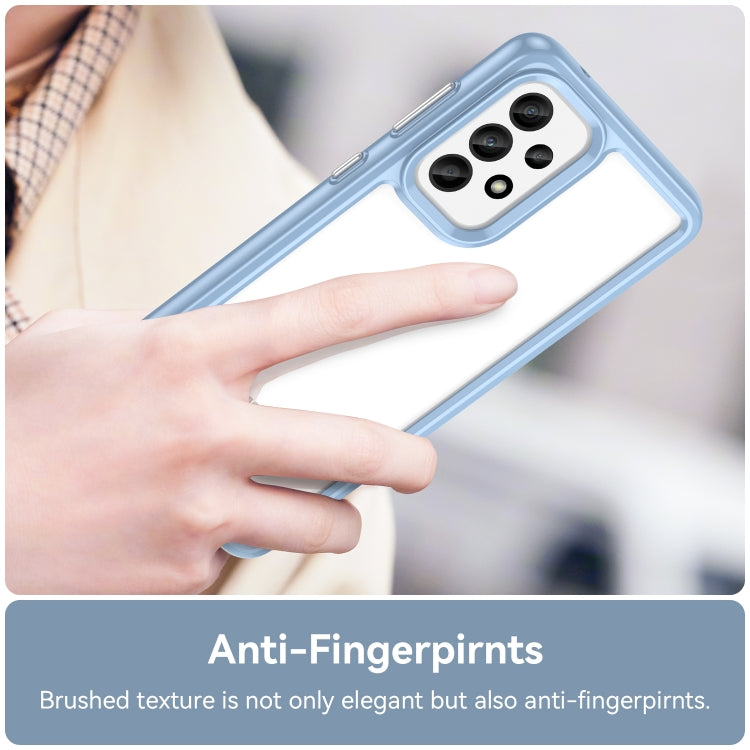 For Samsung Galaxy A33 5G Colorful Series Acrylic + TPU Phone Case