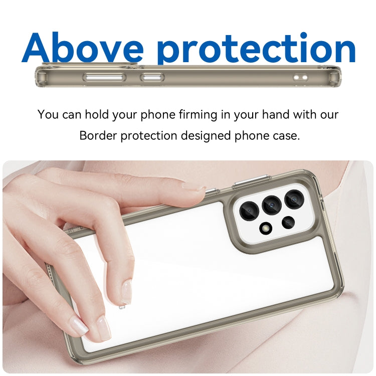For Samsung Galaxy A33 5G Colorful Series Acrylic + TPU Phone Case