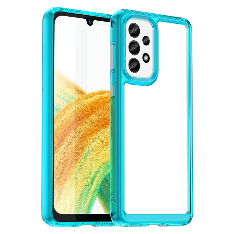 For Samsung Galaxy A33 5G Colorful Series Acrylic + TPU Phone Case