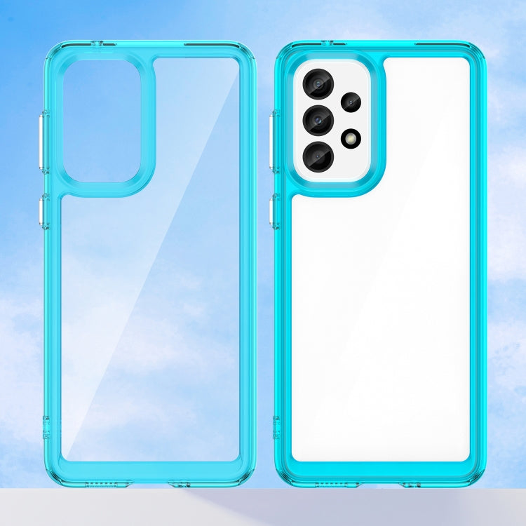 For Samsung Galaxy A33 5G Colorful Series Acrylic + TPU Phone Case