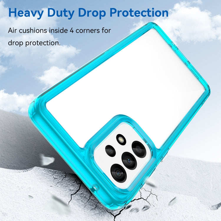For Samsung Galaxy A33 5G Colorful Series Acrylic + TPU Phone Case