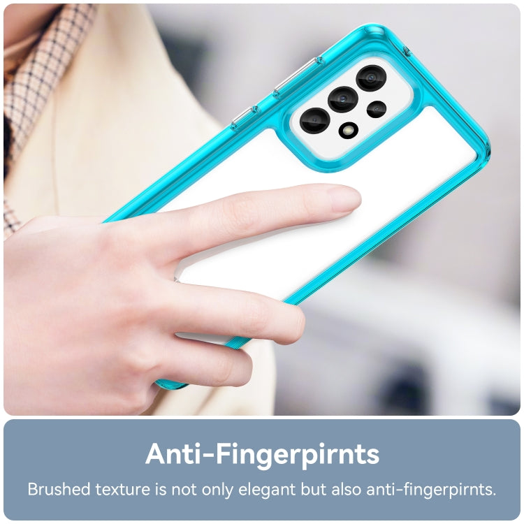 For Samsung Galaxy A33 5G Colorful Series Acrylic + TPU Phone Case