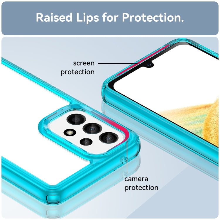 For Samsung Galaxy A33 5G Colorful Series Acrylic + TPU Phone Case