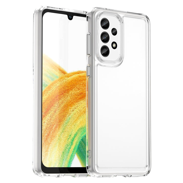 For Samsung Galaxy A33 5G Colorful Series Acrylic + TPU Phone Case