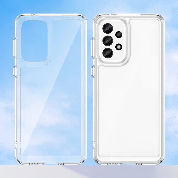 For Samsung Galaxy A33 5G Colorful Series Acrylic + TPU Phone Case