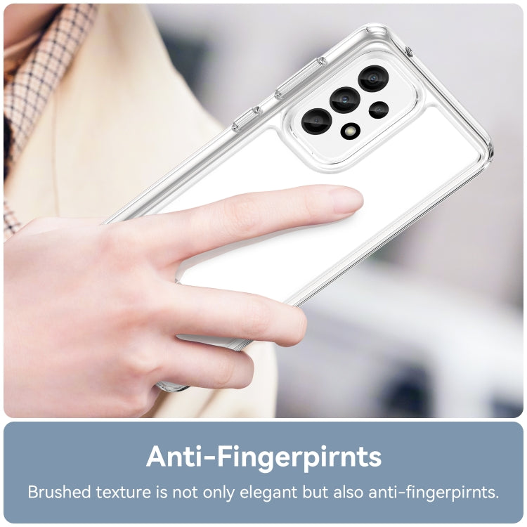 For Samsung Galaxy A33 5G Colorful Series Acrylic + TPU Phone Case