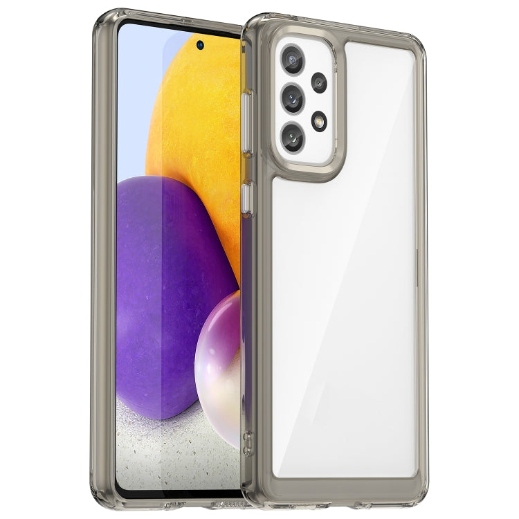 For Samsung Galaxy A73 5G Colorful Series Acrylic + TPU Phone Case