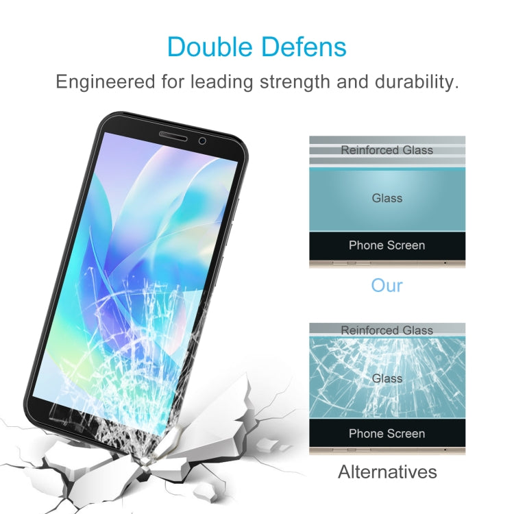 10 PCS 0.26mm 9H 2.5D Tempered Glass Film For Doogee X97 Pro