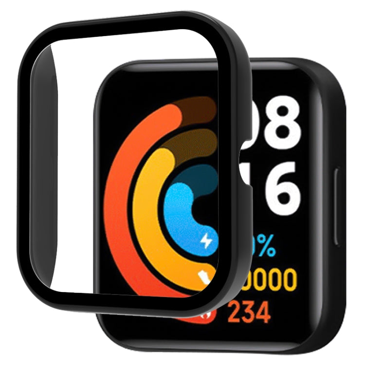 For Xiaomi Haylou Smart Watch 2 LS02 PC+ Toughened Film Fully Enclosed Protective Watch Case