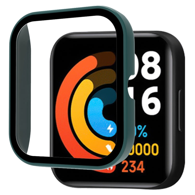 For Xiaomi Haylou Smart Watch 2 LS02 PC+ Toughened Film Fully Enclosed Protective Watch Case