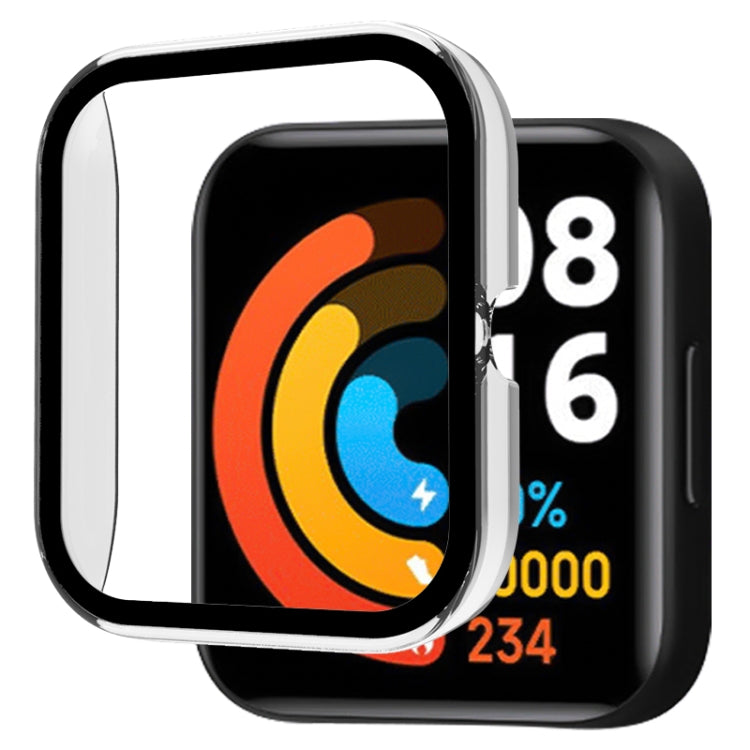 For Xiaomi Haylou Smart Watch 2 LS02 PC+ Toughened Film Fully Enclosed Protective Watch Case