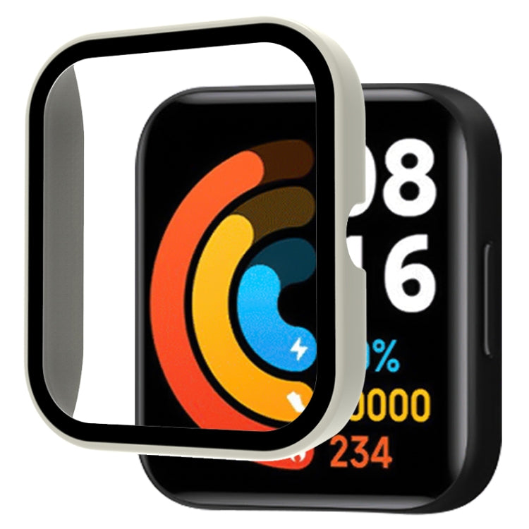 For Xiaomi Haylou Smart Watch 2 LS02 PC+ Toughened Film Fully Enclosed Protective Watch Case