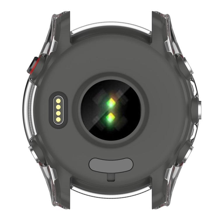 For Garmin Forerunner 255S PC Tempered Film Full Body Watch Case