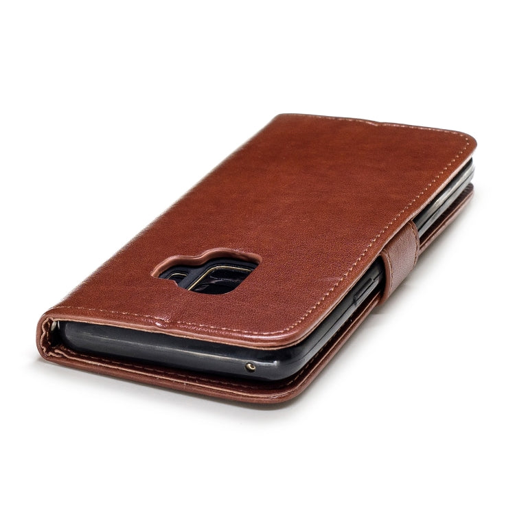 For Galaxy S9 Plum Blossom Pattern Diamond Encrusted Leather Case with Holder & Card Slots & Wallet
