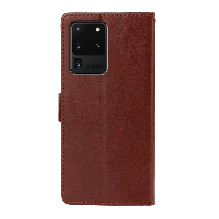 For Galaxy S20 Ultra Plum Blossom Pattern Diamond Encrusted Leather Case with Holder & Card Slots & Wallet