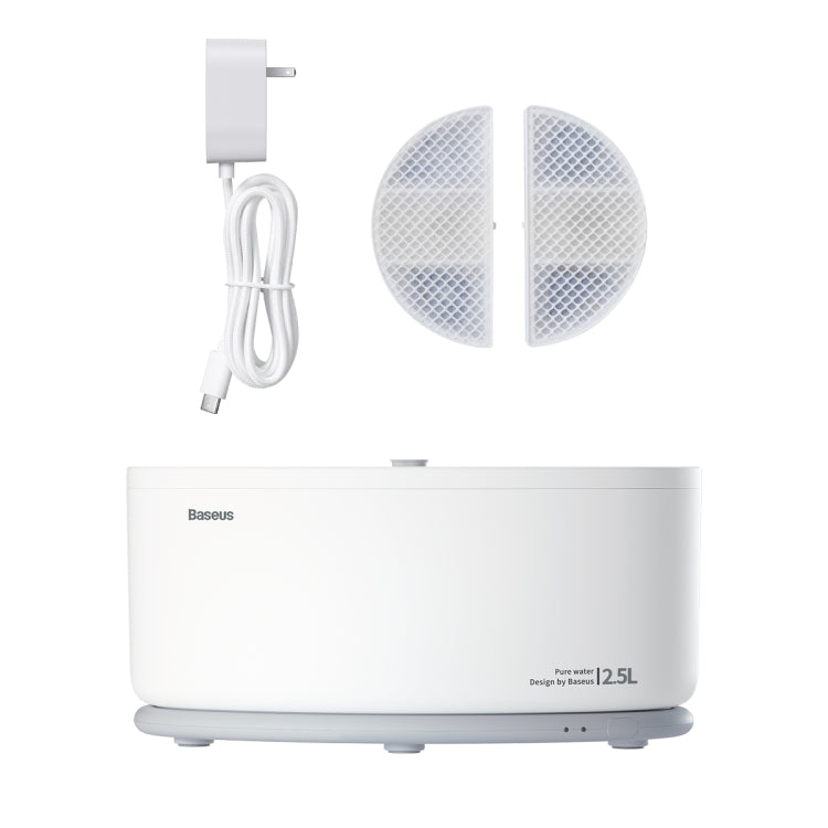 Baseus Lotis Y1 Smart Pet Water Dispenser, US Plug(White)