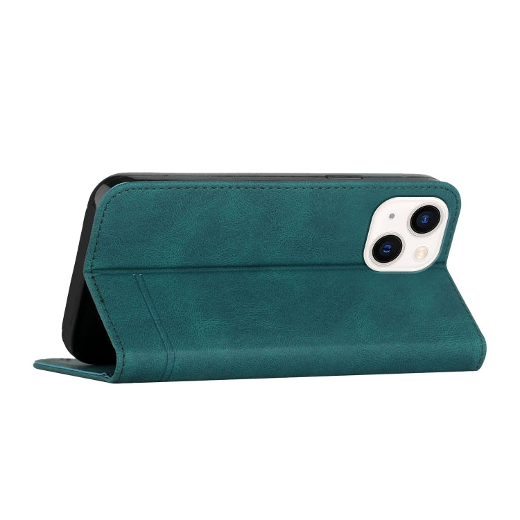 For iPhone 13 Strong Magnetic Leather Case