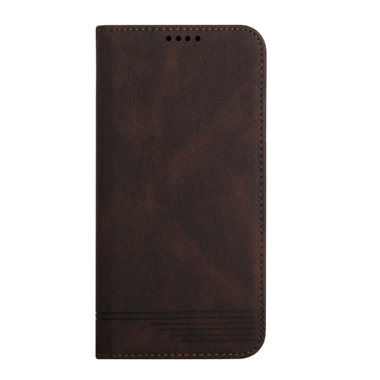 For iPhone 13 mini Strong Magnetic Leather Case