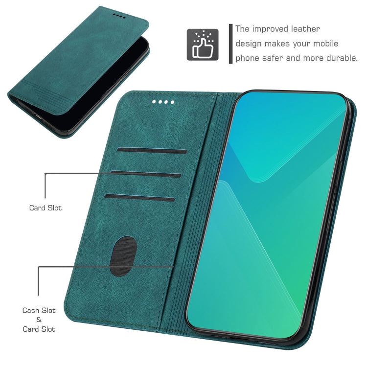 For iPhone 12 mini Strong Magnetic Leather Case