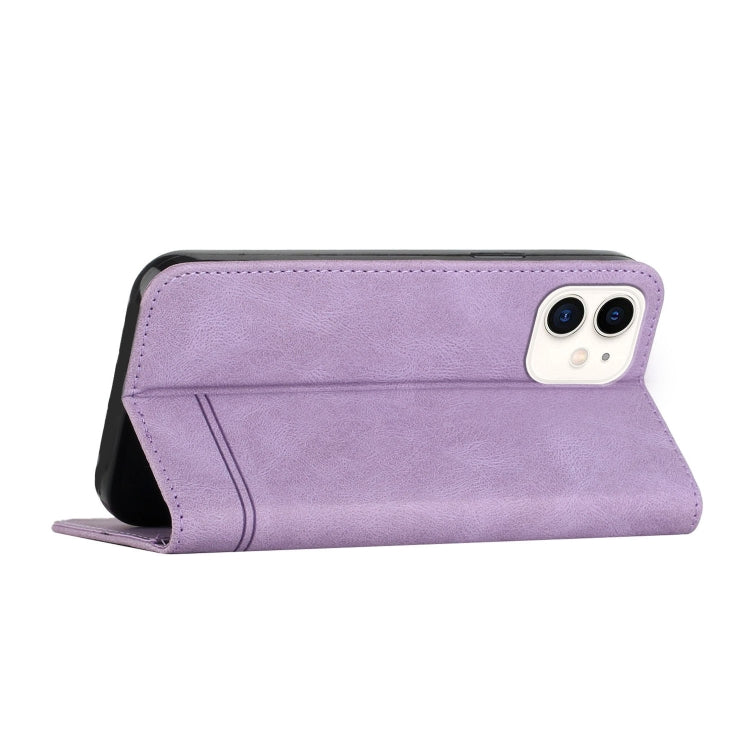For iPhone 11 Strong Magnetic Leather Case