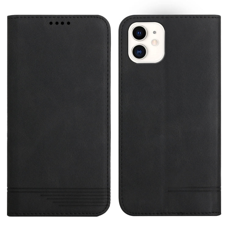 For iPhone 11 Strong Magnetic Leather Case