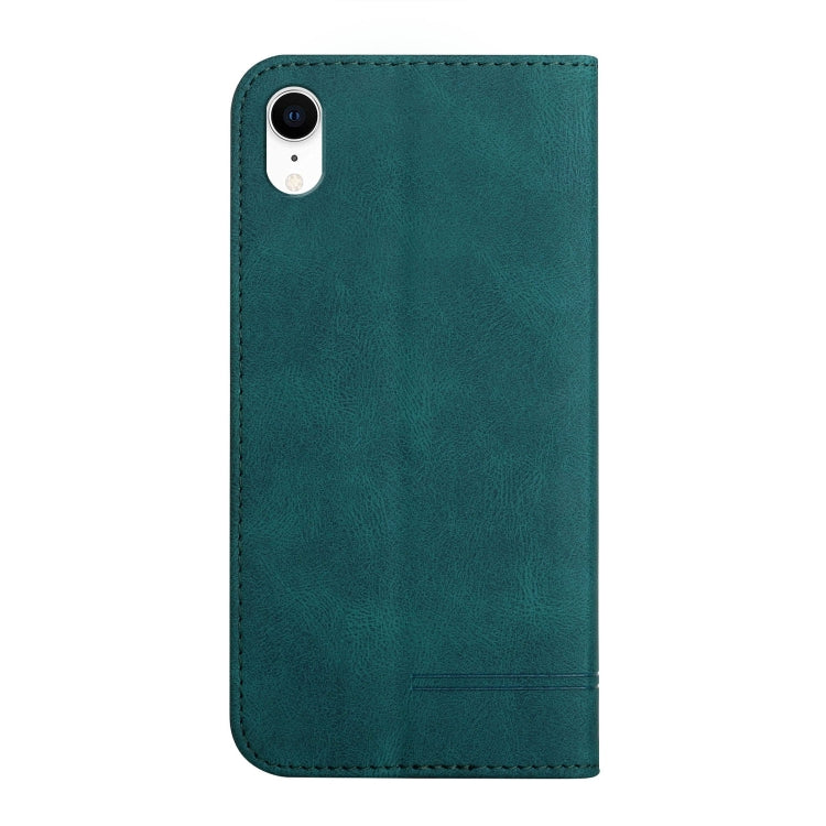 For iPhone XR Strong Magnetic Leather Case