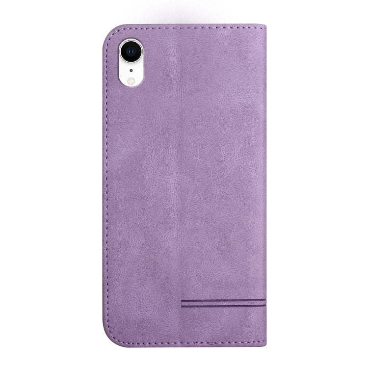 For iPhone XR Strong Magnetic Leather Case