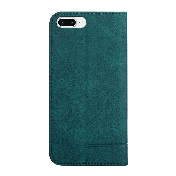Strong Magnetic Leather Case For iPhone 8 Plus / 7 Plus
