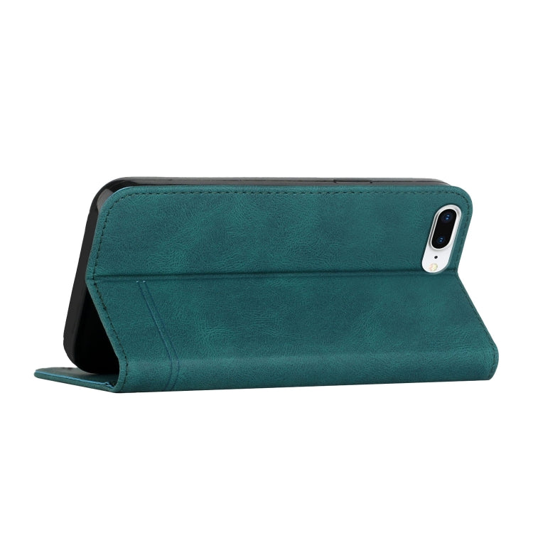 Strong Magnetic Leather Case For iPhone 8 Plus / 7 Plus